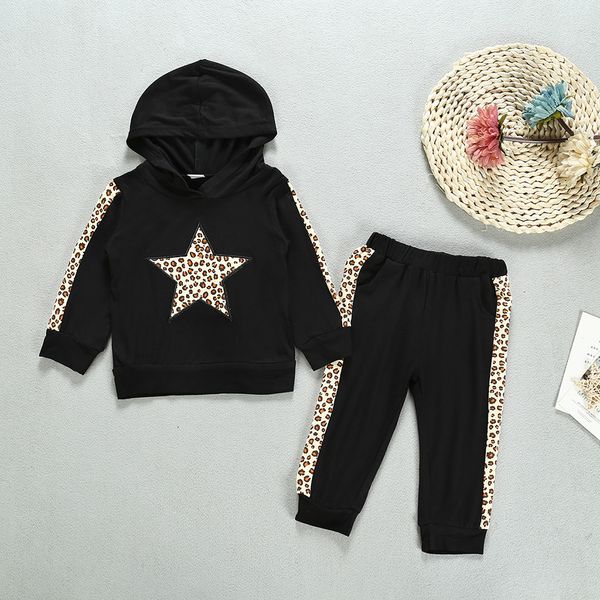 kids toddler girl clothes autumn girls clothes leopard hooded sweatshirt trousers suit outfits set casual children, White
kids toddler girl clothes autumn girls clothes leopard hooded sweatshirt trousers suit outfits set casual children, White