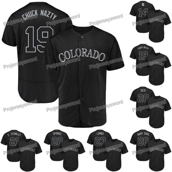 Colorado Charlie Blackmon 2019 Players Weekend Rockies Jersey Garrett Hampson Yonder Alonso Tony Wolter Ian Desmond Freeland Kyle David Dahl
Colorado Charlie Blackmon 2019 Players Weekend Rockies Jersey Garrett Hampson Yonder Alonso Tony Wolter Ian Desmond Freeland Kyle David Dahl