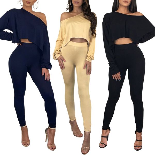 сексуальные костюмы sweat двух частей комплекты tracksuit женщин с длинным рукавом осень футболки топы и брюки полной длины 2 штук эпикировк, White
сексуальные костюмы sweat двух частей комплекты tracksuit женщин с длинным рукавом осень футболки топы и брюки полной длины 2 штук эпикировк, White