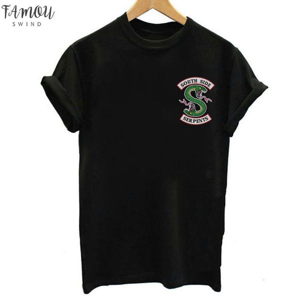 riverdale summer women black t shirt riverdale t shirt plus size south side serpents tshirt jughead fashion vintage harajuku top, White
riverdale summer women black t shirt riverdale t shirt plus size south side serpents tshirt jughead fashion vintage harajuku top, White