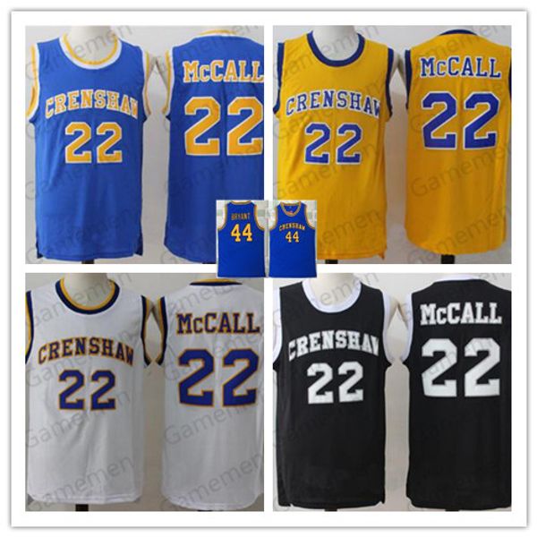 crenshaw basketball moive jersey 44 bryant 22 quincy mccall high school basketball men jersey stitched black blue yellow white, Black;red
crenshaw basketball moive jersey 44 bryant 22 quincy mccall high school basketball men jersey stitched black blue yellow white, Black;red