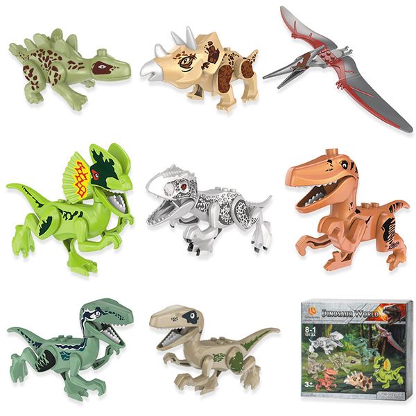 jurassic dinosaur building blocks toys small particles diy puzzle building blocks dinosaur model 8pcs/set
jurassic dinosaur building blocks toys small particles diy puzzle building blocks dinosaur model 8pcs/set
