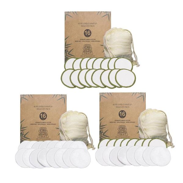 16pcs/set cosmetic pads makeup remover reusable bamboo fiber wipes tissues women facial skin care makeup accessories
16pcs/set cosmetic pads makeup remover reusable bamboo fiber wipes tissues women facial skin care makeup accessories