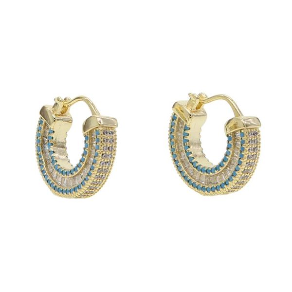 2020 gorgeous blue turquoises stone baguette zirconia cz trendy classic hoop earring for women round circle geometric jewelry, Golden;silver
2020 gorgeous blue turquoises stone baguette zirconia cz trendy classic hoop earring for women round circle geometric jewelry, Golden;silver