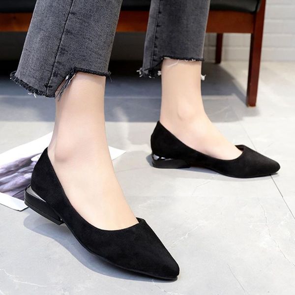 women pointed shallow mouth low heel pumps thick with work office pointed head sandals casual shoes pour femmes 2020 novelties, Black
women pointed shallow mouth low heel pumps thick with work office pointed head sandals casual shoes pour femmes 2020 novelties, Black