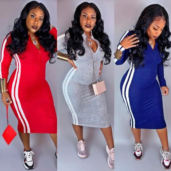 women midi dresses full sleeve spring striped bandage fashion casual bodycon party club dress vestidos, Black;gray
women midi dresses full sleeve spring striped bandage fashion casual bodycon party club dress vestidos, Black;gray