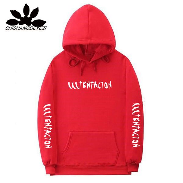 xxxtentacion revenge hoodies autumn and winter men/women fashion sweatshirts rapper hip hop hooded pullover streetwear s-3xl, Black
xxxtentacion revenge hoodies autumn and winter men/women fashion sweatshirts rapper hip hop hooded pullover streetwear s-3xl, Black