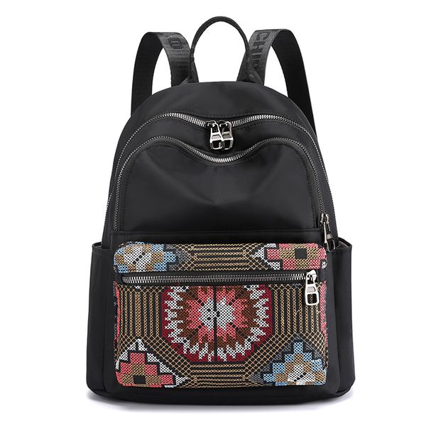 backpack women's casual lightweight nylon backpack large capacity wild ethnic student bag back pack small women
backpack women's casual lightweight nylon backpack large capacity wild ethnic student bag back pack small women