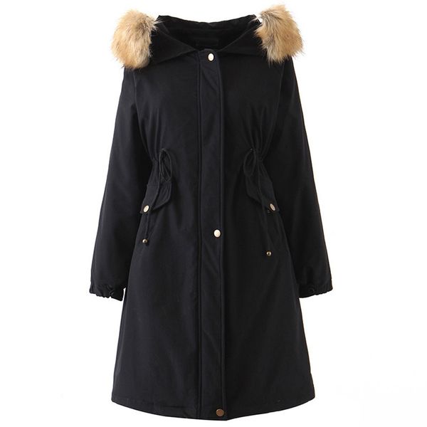 womens parka casual outwear autumn winter hooded coat winter jacket women fur coats women's jackets and coats, Tan;black
womens parka casual outwear autumn winter hooded coat winter jacket women fur coats women's jackets and coats, Tan;black