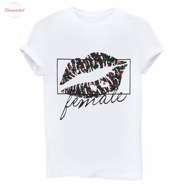 black lip print t shirt women short sleeve o neck loose white 2020 summer women tee shirt camisetas mujer
black lip print t shirt women short sleeve o neck loose white 2020 summer women tee shirt camisetas mujer
