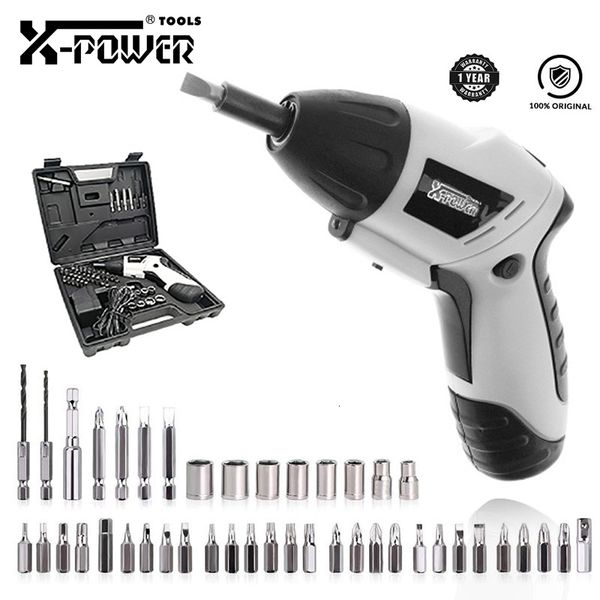 x-power mini electric screwdriver 3.6v cordless screw driver drill tool set eu plug with 44pcs accessories for home diy use
x-power mini electric screwdriver 3.6v cordless screw driver drill tool set eu plug with 44pcs accessories for home diy use