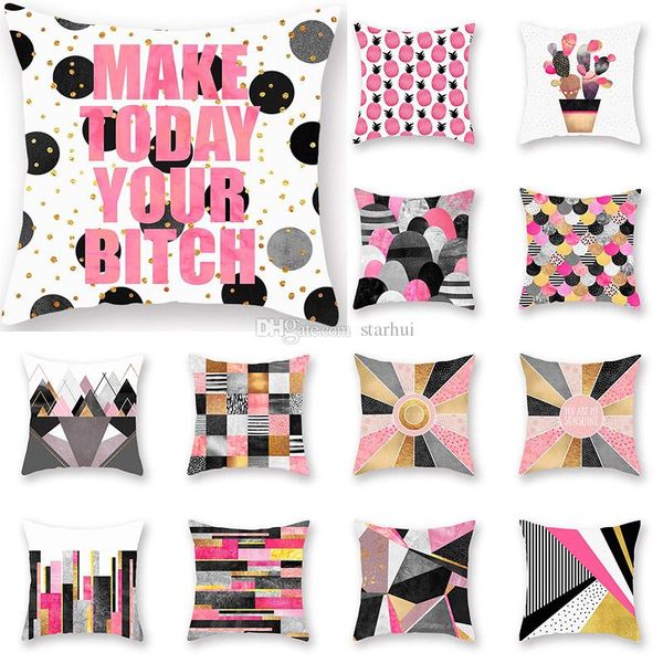pink geometric pillow covers cushion cover glamour square printing pillowcase cushion cover home office sofa car decoration wx9-1253
pink geometric pillow covers cushion cover glamour square printing pillowcase cushion cover home office sofa car decoration wx9-1253