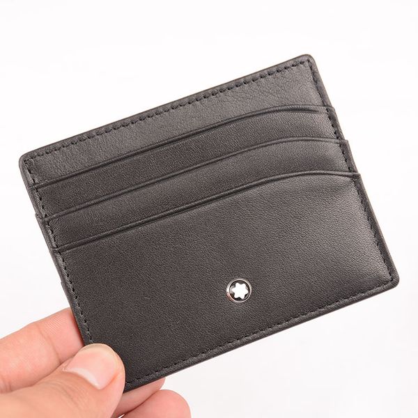 genuine leather credit card holder men's luxury mb id card case mini wallet with box, Brown;gray
genuine leather credit card holder men's luxury mb id card case mini wallet with box, Brown;gray