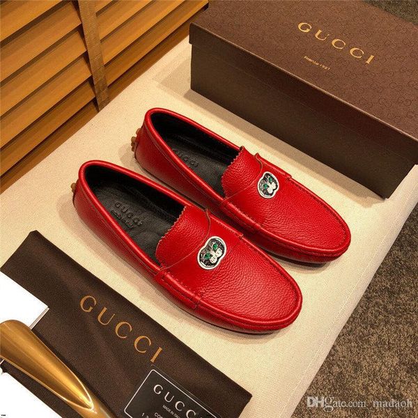 18ss men casual shoes slip-on loafers spring summer man moccasins shoe patent leather men's flats black luxury driving footwear yy7
18ss men casual shoes slip-on loafers spring summer man moccasins shoe patent leather men's flats black luxury driving footwear yy7