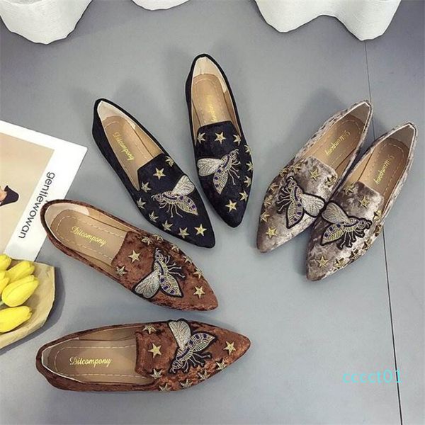 qiuboss 2018 women shoes fashion loafers slip-on animal print flats casual metal buckle embroidery suede women flats shoes ct01, Black
qiuboss 2018 women shoes fashion loafers slip-on animal print flats casual metal buckle embroidery suede women flats shoes ct01, Black