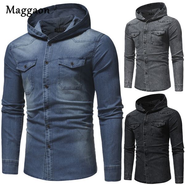 2019 spring autumn man denim shirt men casual fit slim long sleeve shirts cotton jeans dress shirt mens clothing plue size, White;black
2019 spring autumn man denim shirt men casual fit slim long sleeve shirts cotton jeans dress shirt mens clothing plue size, White;black