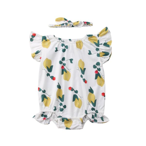 baby clothes newborn summer baby girl clothes jumpsuit ruffles sleeve lemon bodysuit + headband outfits set
baby clothes newborn summer baby girl clothes jumpsuit ruffles sleeve lemon bodysuit + headband outfits set