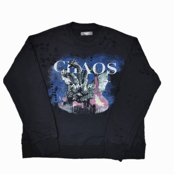 the new autumn/winter mens designer hoodies 19fw amiri killardeau printing three-headed dragon worn-out pullover couples sweatshirt, Black
the new autumn/winter mens designer hoodies 19fw amiri killardeau printing three-headed dragon worn-out pullover couples sweatshirt, Black