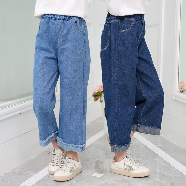 japanese korean kids girl cropped wide leg denim jeans casual wide leg trousers denim cargo pants summer wide-leg pants for girl, Blue
japanese korean kids girl cropped wide leg denim jeans casual wide leg trousers denim cargo pants summer wide-leg pants for girl, Blue