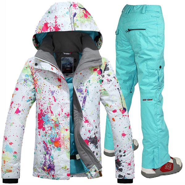 gsou snow ski jackets and pants women's skiing suit snowboarding set windproof waterproof skiing clothes outdoor
gsou snow ski jackets and pants women's skiing suit snowboarding set windproof waterproof skiing clothes outdoor