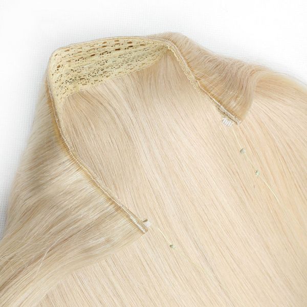 invisible wire headband hair extensions 200g one piece unprocessed brazilian virgin straight halo human hair hairpieces fish in hair weave, Black
invisible wire headband hair extensions 200g one piece unprocessed brazilian virgin straight halo human hair hairpieces fish in hair weave, Black