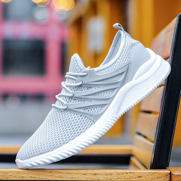 fashion 2020 shoes man mesh lace-up breathable men shoes sneakers casual lightweight comfortable male outdoor sports footwear 45, Black 
fashion 2020 shoes man mesh lace-up breathable men shoes sneakers casual lightweight comfortable male outdoor sports footwear 45, Black