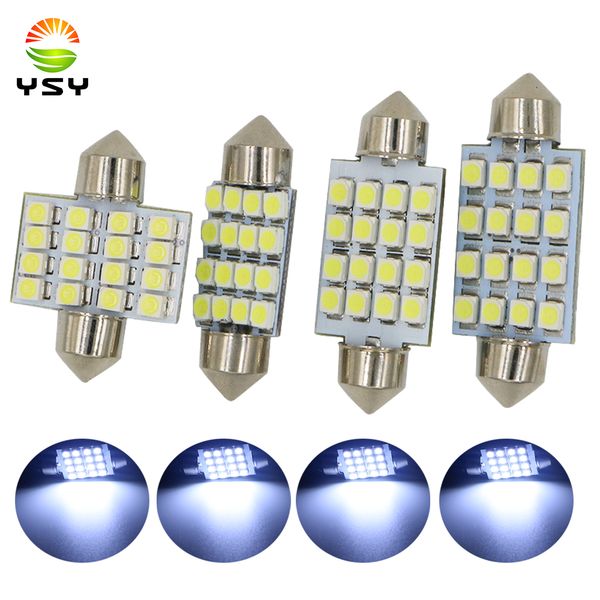ysy 100pcs festoon 36mm 39mm 41mm 31mm 1210 smd 16led white c5w led dome light auto car bulb lamp light 12v
ysy 100pcs festoon 36mm 39mm 41mm 31mm 1210 smd 16led white c5w led dome light auto car bulb lamp light 12v
