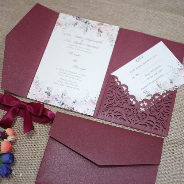 drop shipping sample white blue laser cut tri-fold wedding invitation cards kit personalized pocket invite customized rsvp
drop shipping sample white blue laser cut tri-fold wedding invitation cards kit personalized pocket invite customized rsvp