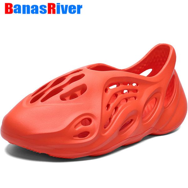 new men shoes breathable hollow out garden slippers foam runners water footwear summer outdoor men sandals beach slippers, Black
new men shoes breathable hollow out garden slippers foam runners water footwear summer outdoor men sandals beach slippers, Black
