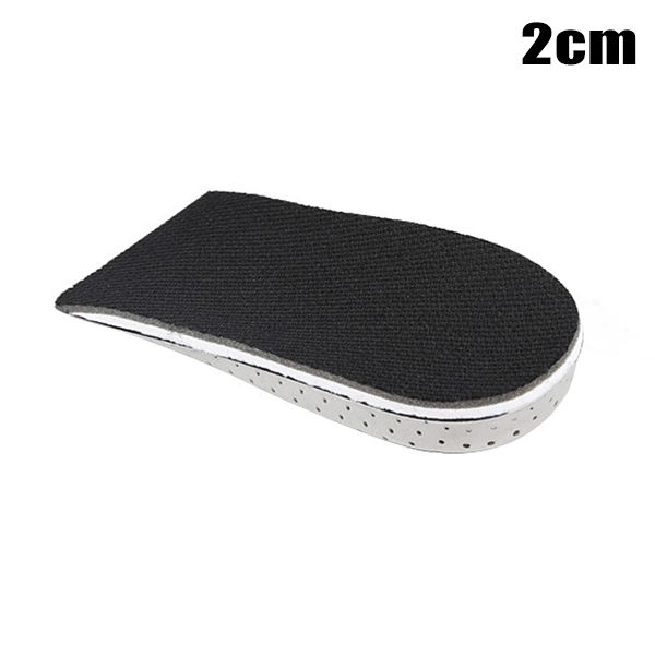 1 pair insole heel lift insert shoe pad height increase slow rising cushion taller wf 668, Black
1 pair insole heel lift insert shoe pad height increase slow rising cushion taller wf 668, Black