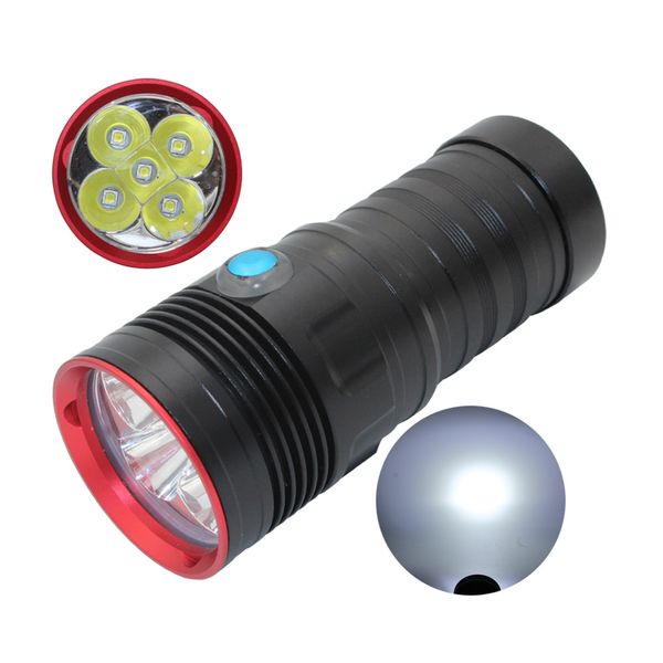 5000lumens 5 * xm l2 led diving мощный фонарик яркий свет перезаряжаемые фонарик подводный 100m tactical scuba diving flashlight
5000lumens 5 * xm l2 led diving мощный фонарик яркий свет перезаряжаемые фонарик подводный 100m tactical scuba diving flashlight