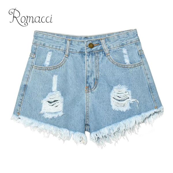 romacci 2019 new fashion women denim shorts frayed ripped holes shorts jeans fringed high waist 6xl plus size slim jeans short, Blue
romacci 2019 new fashion women denim shorts frayed ripped holes shorts jeans fringed high waist 6xl plus size slim jeans short, Blue