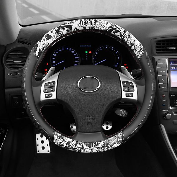 d shape car steering wheel covers pu leather steering-wheel cover cartoon anti-slip auto steering-wheel cover car accessories
d shape car steering wheel covers pu leather steering-wheel cover cartoon anti-slip auto steering-wheel cover car accessories