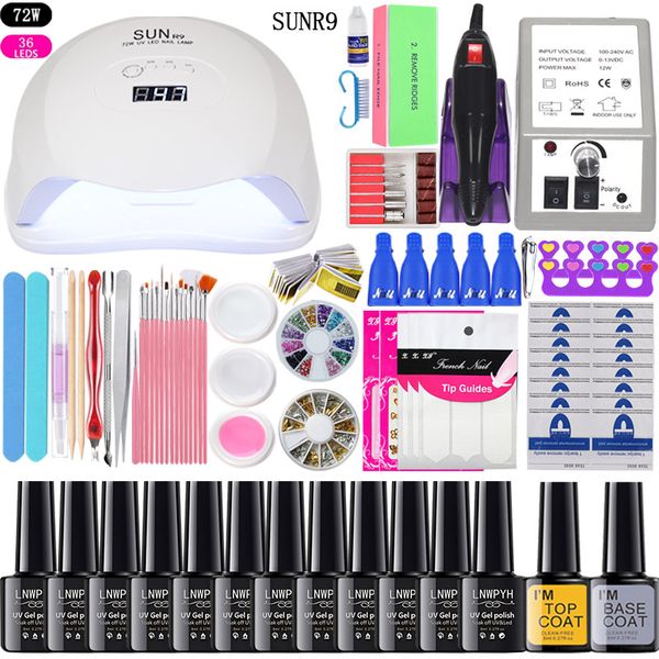 nail extensions kit manicure kit set of 36/48/72w nail lamp12/8 colors polish gel polish setof no set
nail extensions kit manicure kit set of 36/48/72w nail lamp12/8 colors polish gel polish setof no set