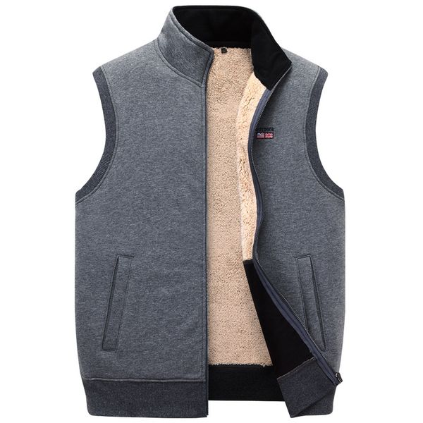 icpans winter thick cotton vests men's loose thicken fleece vest waistcoat mens outerwear men coats plus size xxxxxl, Black;white
icpans winter thick cotton vests men's loose thicken fleece vest waistcoat mens outerwear men coats plus size xxxxxl, Black;white