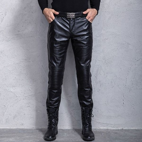 cowskin motorcycle genuine leather pants mens black slim warm moto biker trousers 2020 designer real leather pants
cowskin motorcycle genuine leather pants mens black slim warm moto biker trousers 2020 designer real leather pants