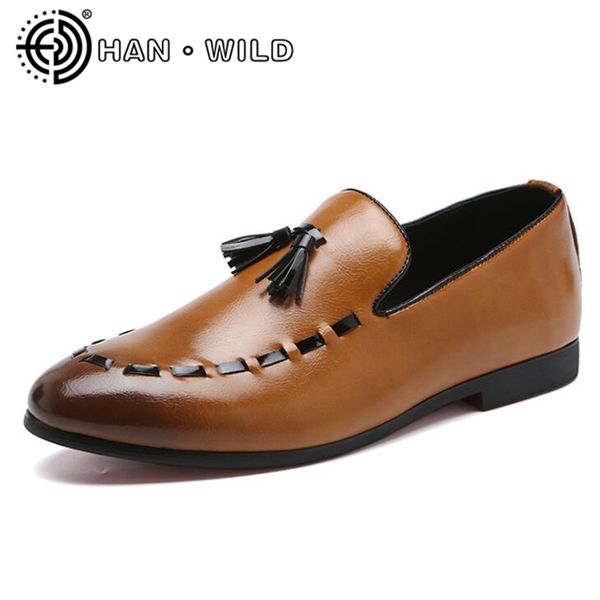men flat formal shoes tassel leather casual men shoes for man dress wedding party loafers moccasins, Black
men flat formal shoes tassel leather casual men shoes for man dress wedding party loafers moccasins, Black