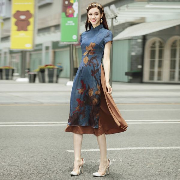 новой осень азиатской одежды ao dai вьетнам традиционного qipao женщина китайский тонкий платье chinoise современная cheongsam цветочных печ, Red
новой осень азиатской одежды ao dai вьетнам традиционного qipao женщина китайский тонкий платье chinoise современная cheongsam цветочных печ, Red