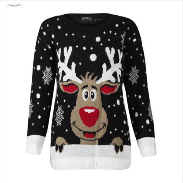 warm sweater women christmas sweater deer ugly knitted new long sleeve jumper o neck santa claus fashion casual blouse, White;black
warm sweater women christmas sweater deer ugly knitted new long sleeve jumper o neck santa claus fashion casual blouse, White;black