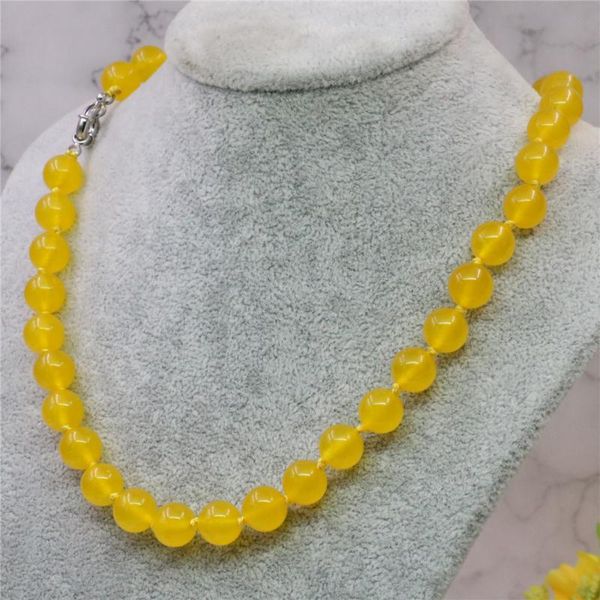 cute/romantic yellow jades natural stone round jewelry beads necklace 8/10/12mm women chain exquisite birthday gift 18inch y755, Silver
cute/romantic yellow jades natural stone round jewelry beads necklace 8/10/12mm women chain exquisite birthday gift 18inch y755, Silver