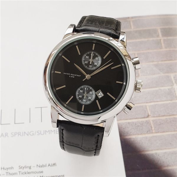 selling brand mens watches watches boss leather strap quartz movement watch for men deisgner waterproof gift watch, Slivery;brown
selling brand mens watches watches boss leather strap quartz movement watch for men deisgner waterproof gift watch, Slivery;brown