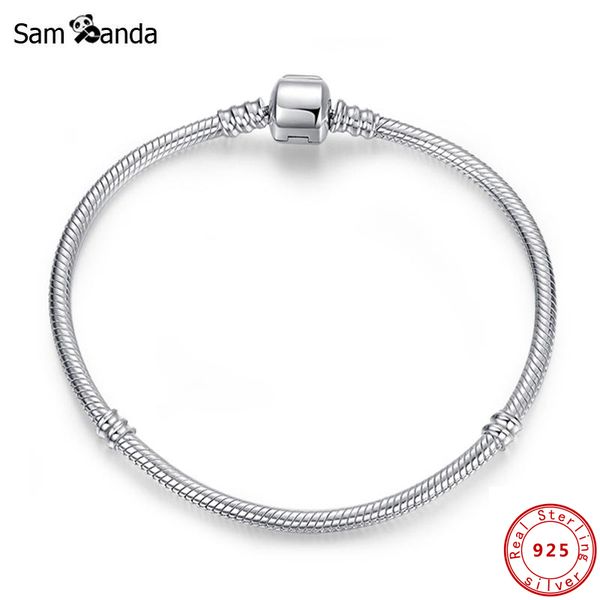 original 100% 925 sterling silver bracelet bead charm heart snowflake rose snake chain basic bracelets pan women diy jewelry cx200702, Black
original 100% 925 sterling silver bracelet bead charm heart snowflake rose snake chain basic bracelets pan women diy jewelry cx200702, Black