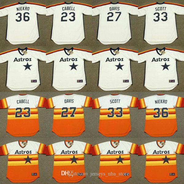 houston 36 joe niekro 23 enos cabell 27 glenn davis 33 mike scott baseball jersey stitched, Blue;black
houston 36 joe niekro 23 enos cabell 27 glenn davis 33 mike scott baseball jersey stitched, Blue;black