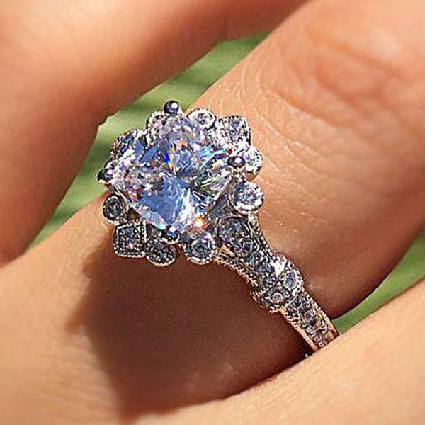 huitan ethnic wedding women ring square zircon flower design romantic bridal ring match weeding dress love token promise jewelry, Slivery;golden
huitan ethnic wedding women ring square zircon flower design romantic bridal ring match weeding dress love token promise jewelry, Slivery;golden