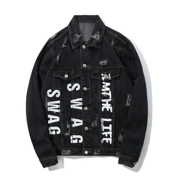 kimsere мужчины моды привет street ripped hip hop жан куртки с отверстиями разрушенный printed denim trucker куртка верхняя одежда streetwea, Black;brown
kimsere мужчины моды привет street ripped hip hop жан куртки с отверстиями разрушенный printed denim trucker куртка верхняя одежда streetwea, Black;brown