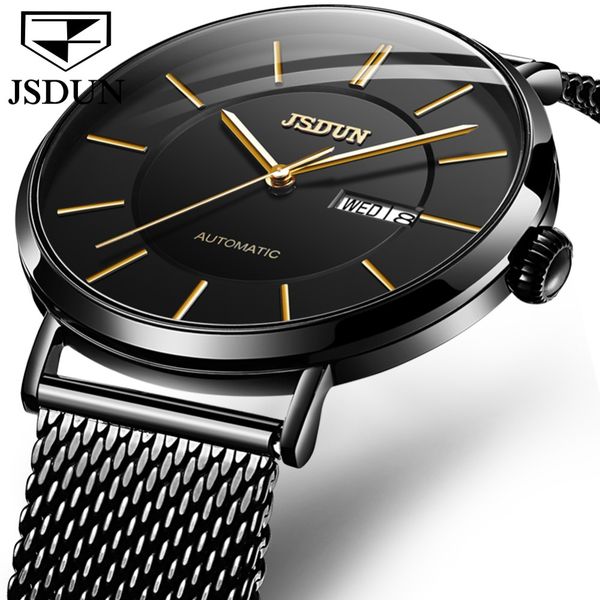 jsdun steampunk luminous complete calendar men's automatic watches top black stainless steel mechanical watch men, Slivery;brown
jsdun steampunk luminous complete calendar men's automatic watches top black stainless steel mechanical watch men, Slivery;brown