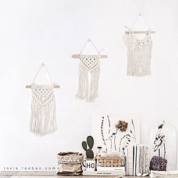 macrame tapestry wall hanging bohemian chic handicrafts woven tapestry modern living room bedroom wall decoration
macrame tapestry wall hanging bohemian chic handicrafts woven tapestry modern living room bedroom wall decoration