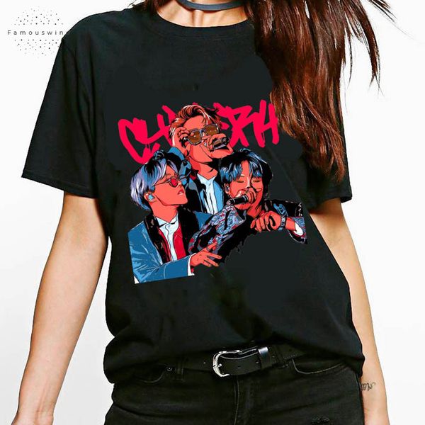 korean tshirt 2019 summer o neck t shirt quality female harajuku woman new tees shirt short sleeve hip hop top, White 
korean tshirt 2019 summer o neck t shirt quality female harajuku woman new tees shirt short sleeve hip hop top, White