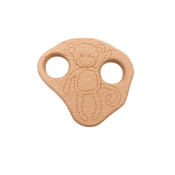 прекрасный мультфильм деревянные обезьяна прорезыватель чистый натуральный животных формы ребенка уход за прорезыванием зубов бук прорезыват
прекрасный мультфильм деревянные обезьяна прорезыватель чистый натуральный животных формы ребенка уход за прорезыванием зубов бук прорезыват