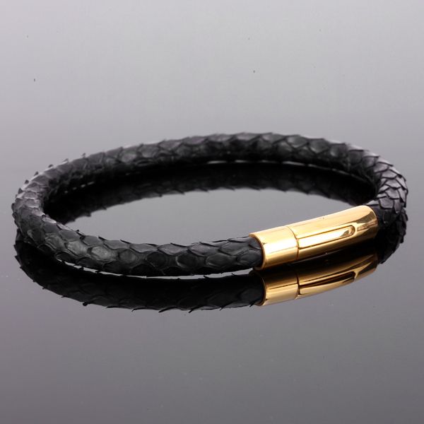 men bracelet luxury 6mm genuine python snake skin with 361l stainless steel buckle bracelets custom name leather bangles, Golden;silver
men bracelet luxury 6mm genuine python snake skin with 361l stainless steel buckle bracelets custom name leather bangles, Golden;silver